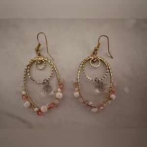 Scalloped Hoop Earrings